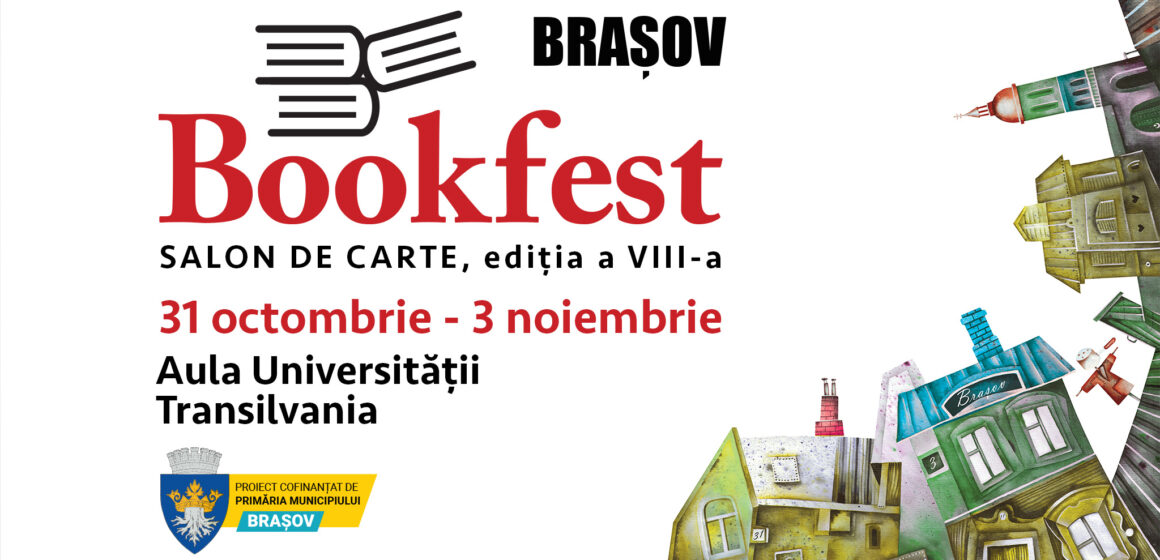 Bookfest Brașov va avea loc între 31 octombrie și 3 noiembrie la Aula Universității Transilvania