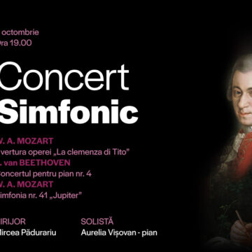 Concert simfonic cu muzică de Mozart și Beethoven, joi seară la Filarmonica Brașov