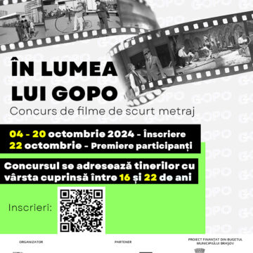 Concurs național de filme de scurt metraj „În lumea lui GOPO”