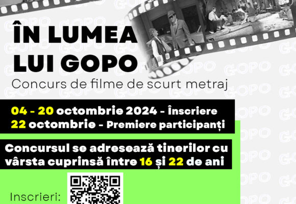 Concurs național de filme de scurt metraj „În lumea lui GOPO”