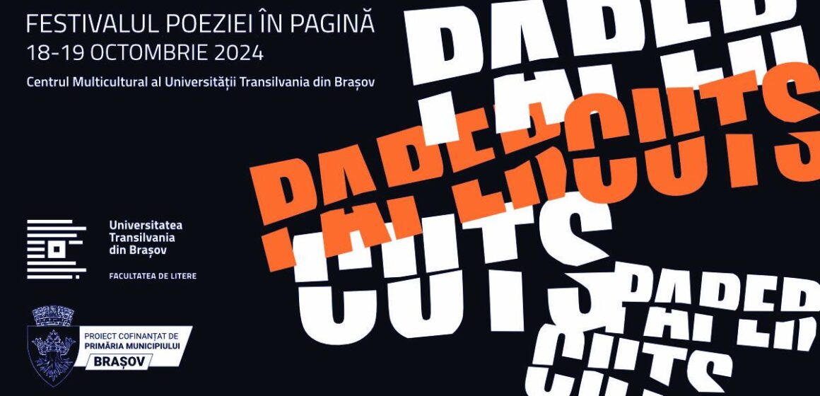 Papercuts. Festivalul poeziei în pagină @ Centrul Multicultural al Universității Transilvania din Brașov și Tipografia