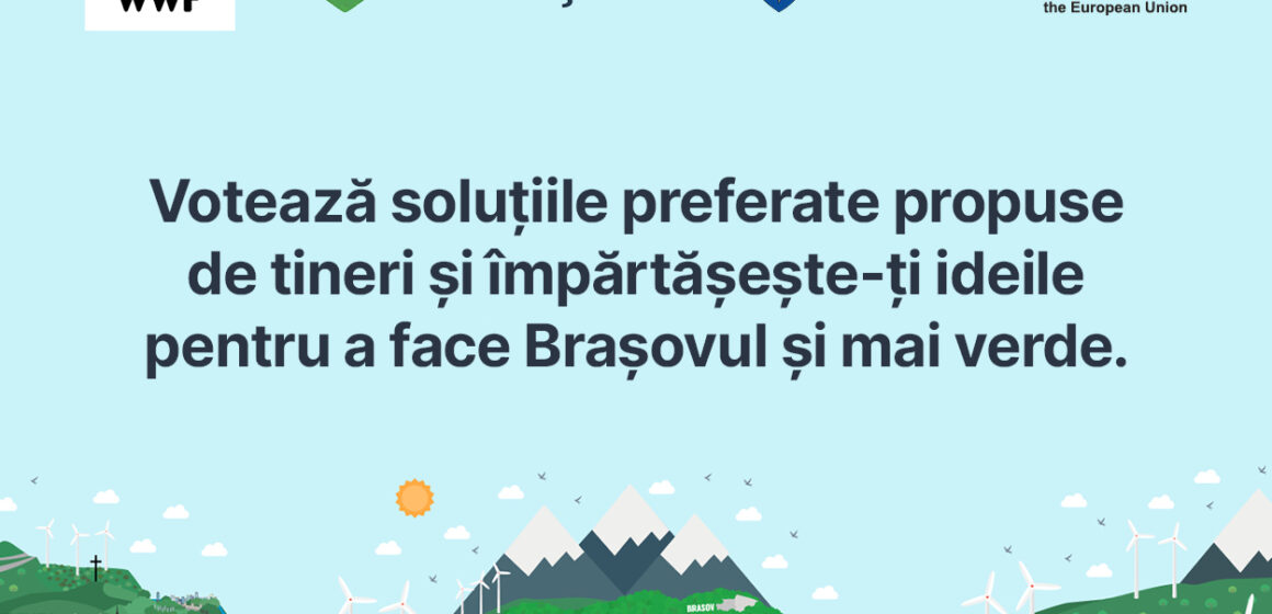 Lansarea campaniei WWF-România We Love Solutions la Brașov și Bistrița: Soluții sustenabile pentru orașul tău de mâine