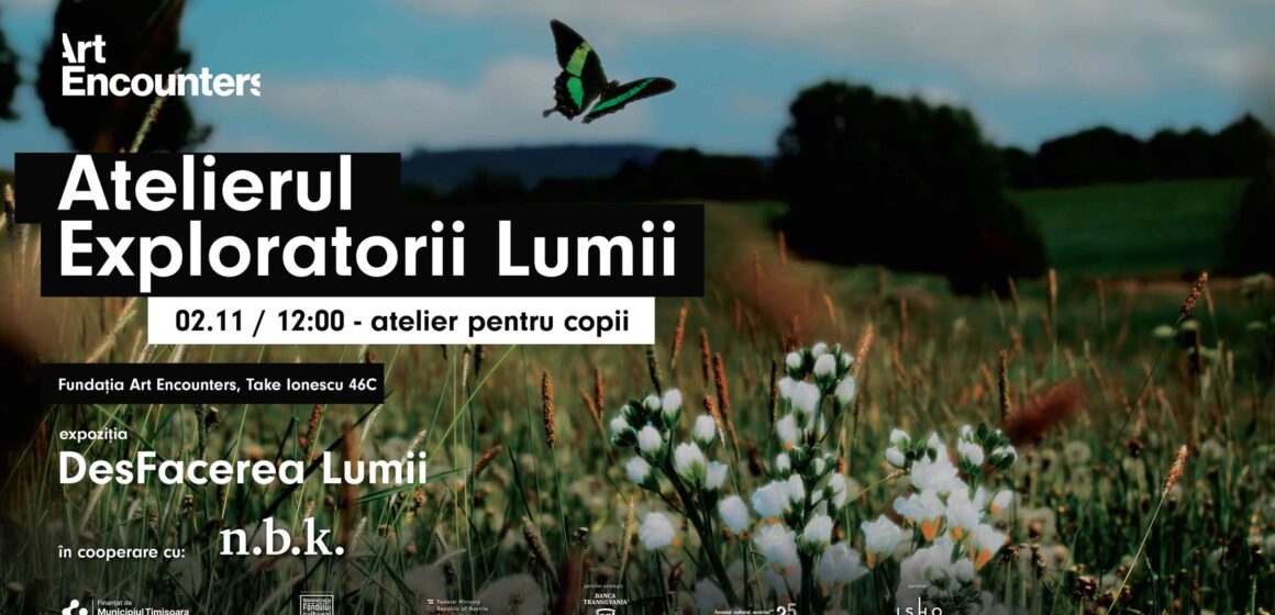 Timișoara | Atelier pentru copii cu Ioana Bartha la Fundația Art Encounters