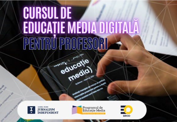 Au început înscrierile la cursul gratuit de educație media digitală pentru profesori