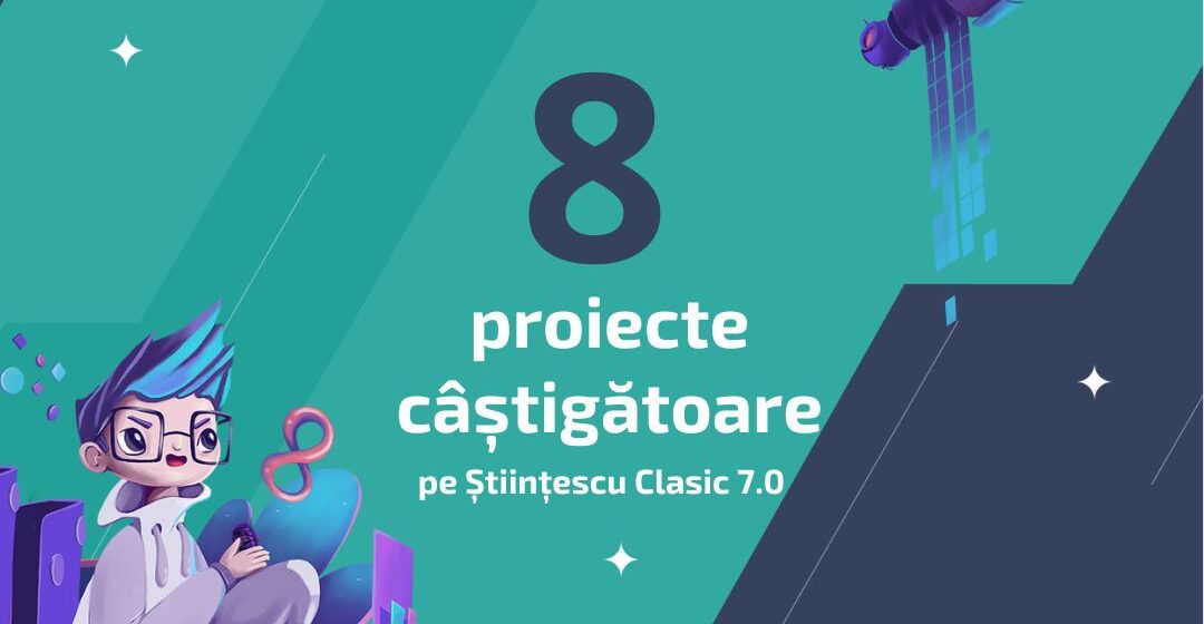 Opt proiecte din domeniul educației STEAM vor fi finanțate în cadrul ediției Științescu 7.0  Clasic la Brașov cu un buget total de 71.077 lei