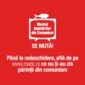 Muzeul Amintirilor din Comunism se relochează după 2 ani de funcționare pe Bulevardul Eroilor 19