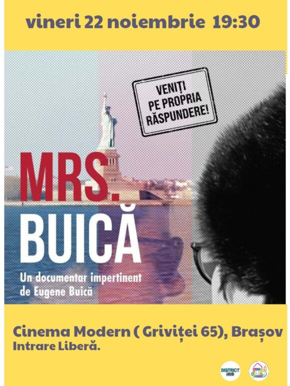 Mrs. Buică, un film impertinent, vineri, la Cinema Modern