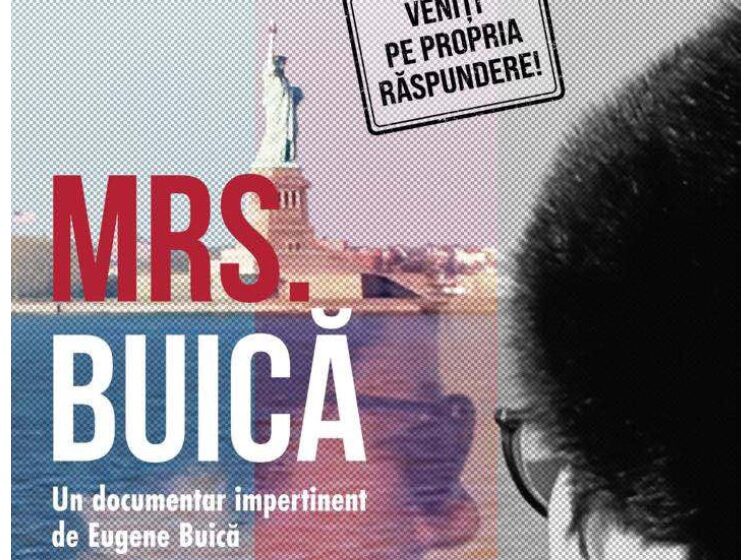 Mrs. Buică, un film impertinent, vineri, la Cinema Modern