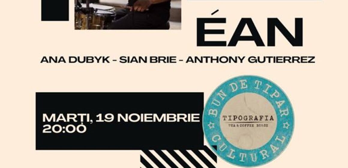 ÉAN: Ana Dubyk – Sian Brie – Anthony Gutierrez @ Tipografia