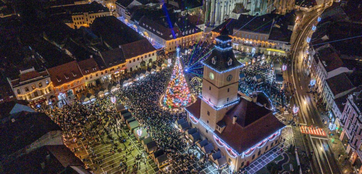 De Revelion se organizează și se mobilizează. Poftiți la Brașov, orașul unde vă îngrămădiți