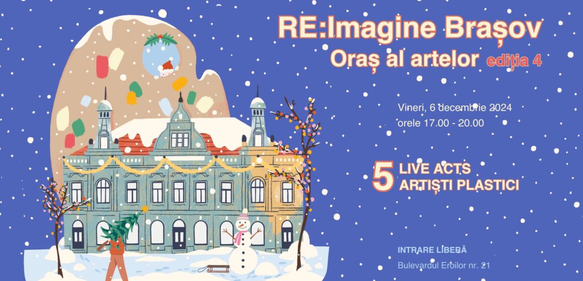 Ultimul eveniment din 2024 al proiectului „Re:Imagine Brașov – Oraș al Artelor” la Muzeul de Artă Brașov