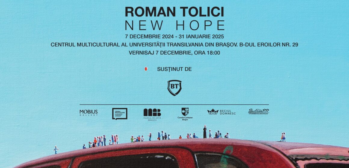 Vernisaj Roman Tolici – New Hope @ Centrul Multicultural al Universității Transilvania