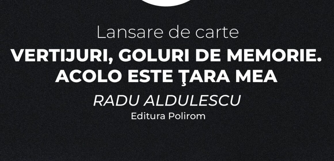 Întâlnirile CenaKLUb Tiuk | Radu Aldulescu – „Vertijuri, goluri de memorie. Acolo este ţara mea” @ Centrul Cultural Apollonia