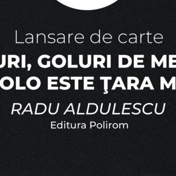 Întâlnirile CenaKLUb Tiuk | Radu Aldulescu – „Vertijuri, goluri de memorie. Acolo este ţara mea” @ Centrul Cultural Apollonia