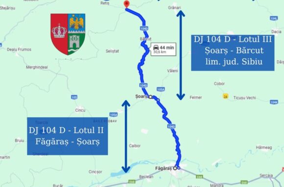 Consiliul Județean Brașov a semnat contractele pentru modernizarea a două tronsoane din drumul judeţean 104D