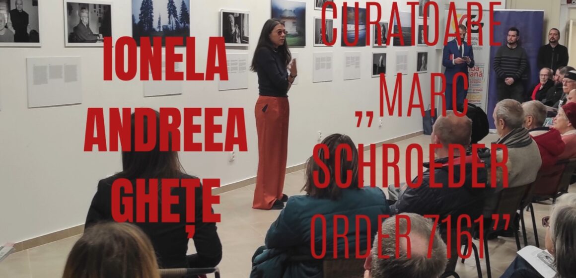 Ionela-Andreea Ghețe – curatoarea expoziției „Marc Schroeder – Order 7161”, deportarea sașilor în URSS | Litera 9 Talks