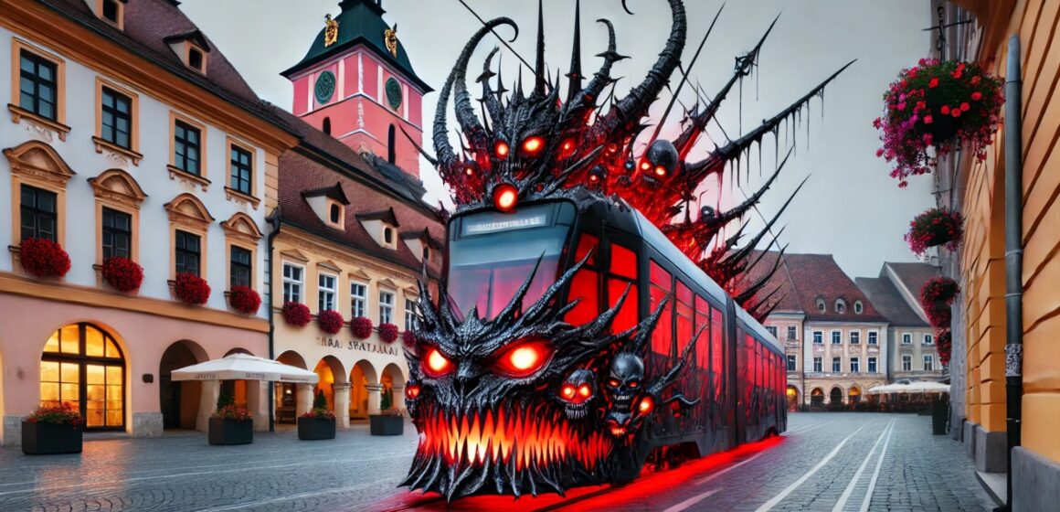 Tramvaiul, demon brașovean. Câteva explicații cu privire la tramvai