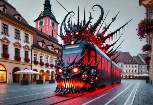 Tramvaiul, demon brașovean. Câteva explicații cu privire la tramvai