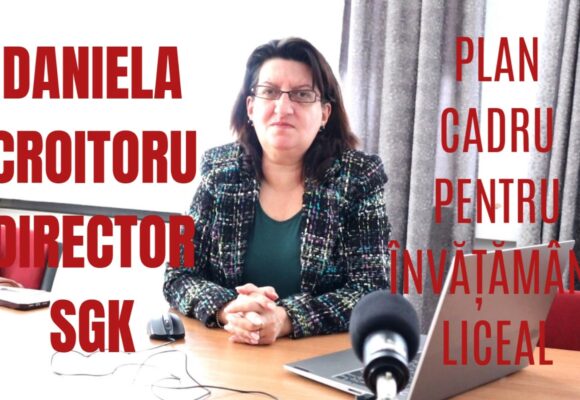 Daniela Croitoru, director Școala Profesională Germană Kronstadt, despre planul cadru pentru învățământul liceal | Litera 9 Talks