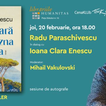 Întâlnirile CenaKLUb Tiuk | Radu Paraschivescu – Brățară pe glezna ta