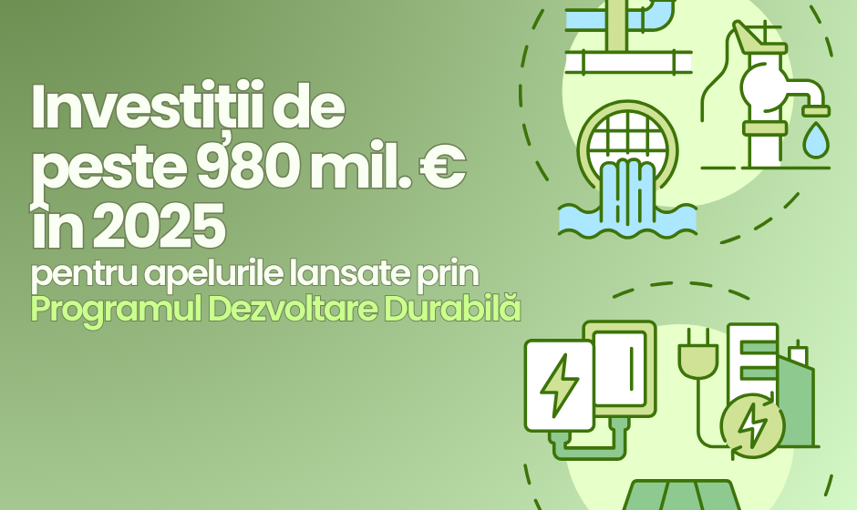 Finanțări de peste 980 milioane de euro în 2025 pentru măsuri de protecție împotriva dezastrelor naturale și reabilitarea locuințelor