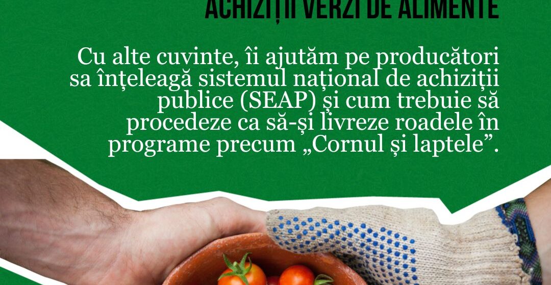 WWF-România invită producătorii și apicultorii din județele Brașov, Mureș și Sibiu să participe la cursul despre achiziții publice verzi de alimente