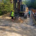 Au început lucrările pentru consolidarea drumului spre Poiana Brașov
