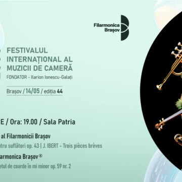 Concerte la Filarmonica Brașov în perioada 8 – 22 mai 2025