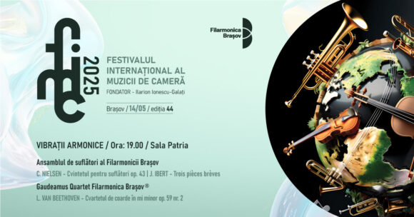 Concerte la Filarmonica Brașov în perioada 8 – 22 mai 2025