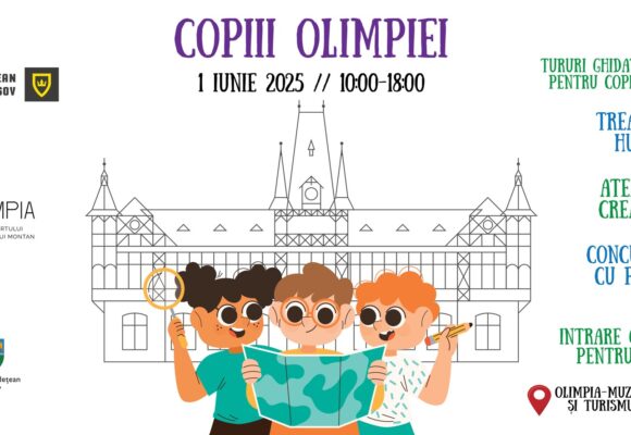 Muzeul Olimpia sărbătorește copilăria prin două evenimente dedicate celor mici și celor mari