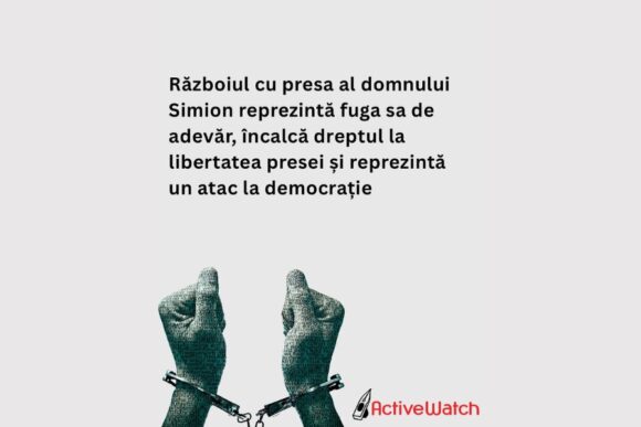 Scrisoare deschisă | Războiul cu presa al domnului Simion reprezintă fuga sa de adevăr, încalcă dreptul la libertatea presei și reprezintă un atac la democrație