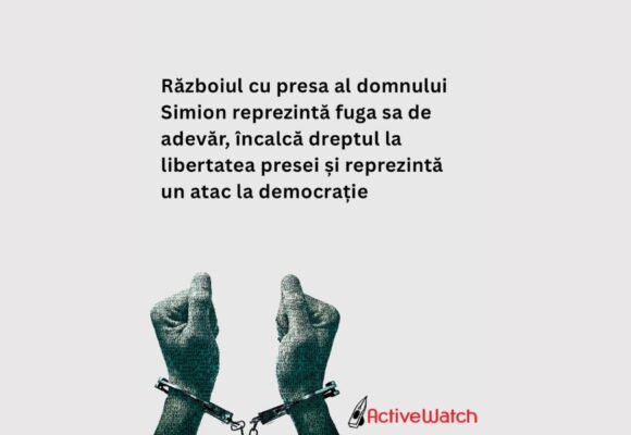 Scrisoare deschisă | Războiul cu presa al domnului Simion reprezintă fuga sa de adevăr, încalcă dreptul la libertatea presei și reprezintă un atac la democrație