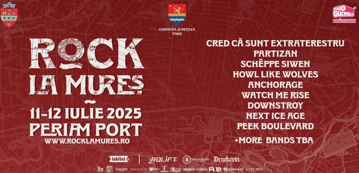Primii artiști confirmați la Festivalul Rock la Mureș