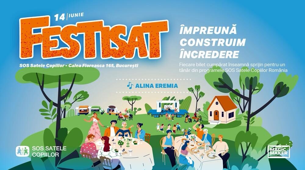 București | SOS Satele Copiilor organizează a treia ediție a festivalului de bine FestiSAT