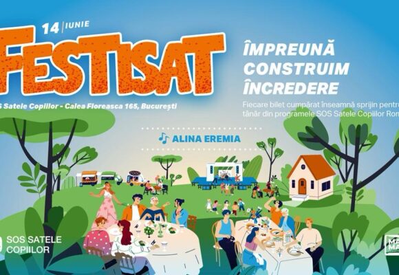 București | SOS Satele Copiilor organizează a treia ediție a festivalului de bine FestiSAT