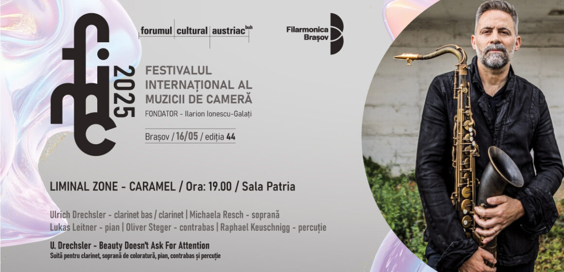 Concert de jazz cu Ulrich Drechsler, săptămâna viitoare la Brașov