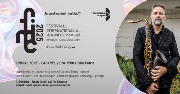 Concert de jazz cu Ulrich Drechsler, săptămâna viitoare la Brașov
