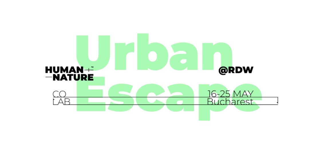 OAR Brașov-Covasna-Harghita participă la Romanian Design Week 2025 cu proiectul Human ± Nature Co-Lab și lansează apelul de proiecte „Urban Escape”