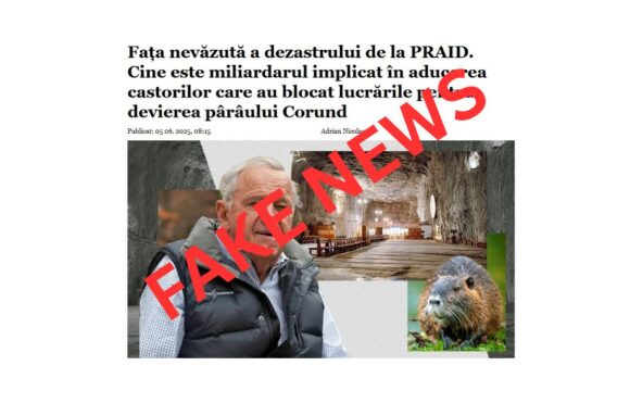 Fundația Conservation Carpathia dezminte informațiile false prin care este asociată cu dezastrul de la Praid