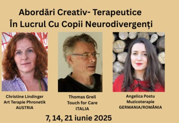 Formări ONLINE – Abordări Creativ-Terapeutice Internaționale pentru Copii Neurodivergenți