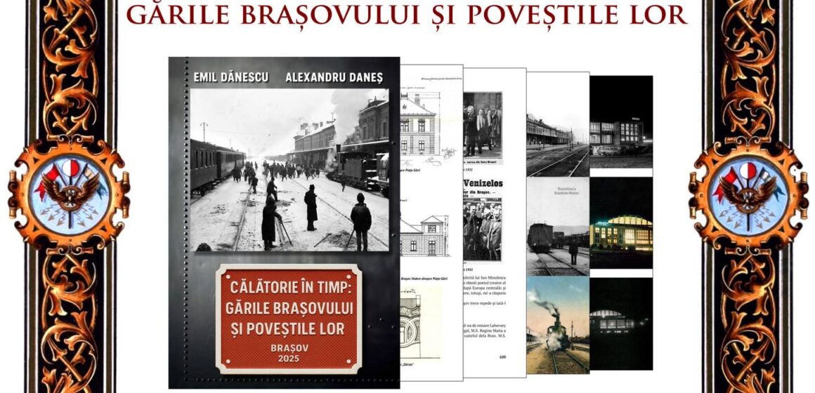 Lansare de carte „Călătorie în timp: Gările Braşovului şi poveştile lor” la Biblioteca Judeţeană „George Bariţiu” Braşov Lansare de carte „Călătorie în timp: Gările Braşovului şi poveştile lor” la Biblioteca Judeţeană „George Bariţiu” Braşov