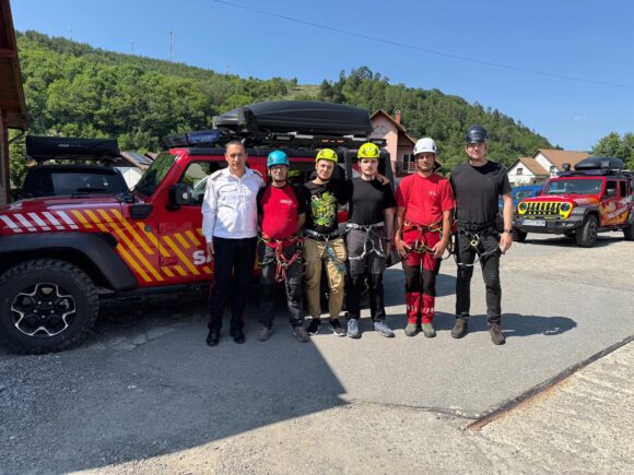 Salvamont – Salvaspeo Brașov a desfășurat mai multe intervenții în zona Salinei Praid