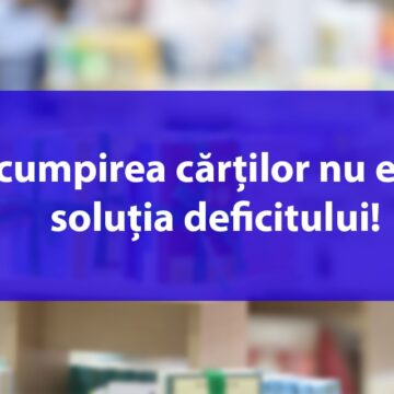 Asociaţia Editorilor din România – scrisoare deschisă | Scumpirea cărților nu este soluția deficitului Asociaţia Editorilor din România – scrisoare deschisă | Scumpirea cărților nu este soluția deficitului