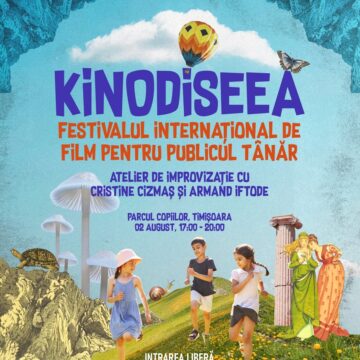 KINOdiseea ajunge la Timișoara: jocuri și distracție în Parcul Copiilor, pe 2 august KINOdiseea ajunge la Timișoara: jocuri și distracție în Parcul Copiilor, pe 2 august