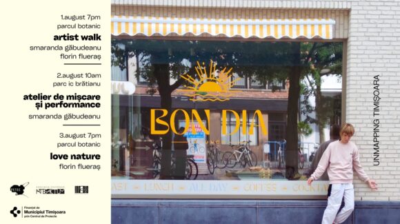 Timișoara devine scenă vie pentru explorări performative: Artist walks & Ateliere de mișcare și performance, 1–3 august 2025