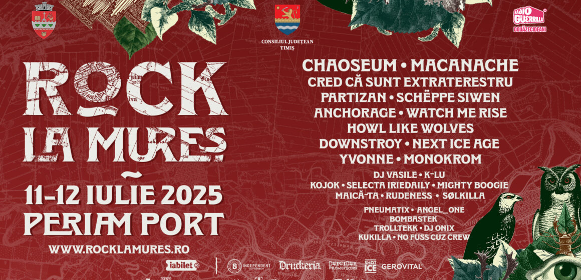 Rock la Mureș anunță lineup-ul final pentru ediția a XIII-a Rock la Mureș anunță lineup-ul final pentru ediția a XIII-a
