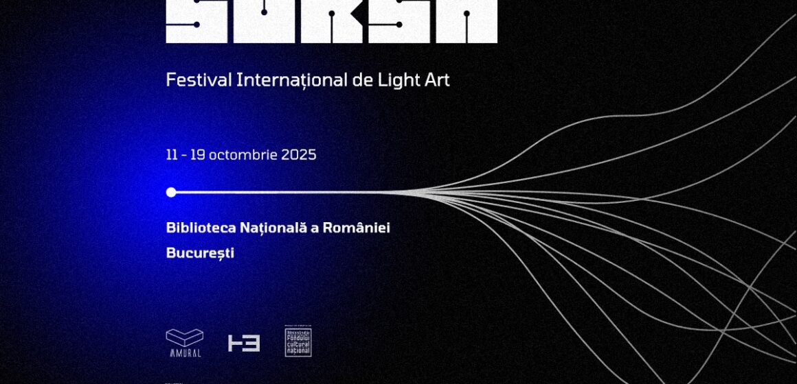SURSA – arta din lumină sparge ziduri. Un nou festival de light art în București, în toamna lui 2025. Apel artiști