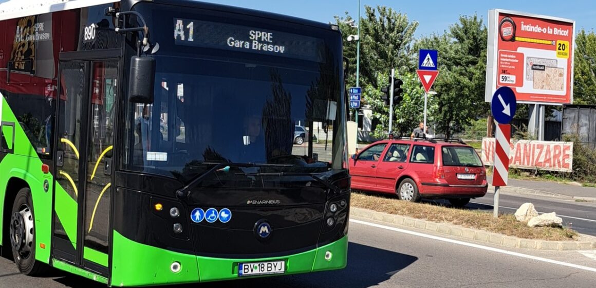 RATBV suplimentează numărul de curse pe linia A1 Gara Brașov – Aeroport