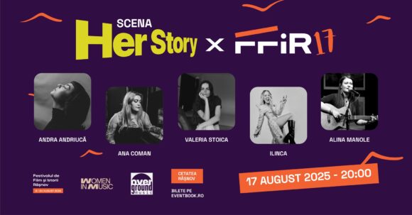 Peste 30 de concerte, spectacole de teatru și evenimente speciale vă așteaptă la cea de-a 17-a ediție a Festivalului de Film și Istorii Râșnov, care va avea loc între 8 și 24 august 2025