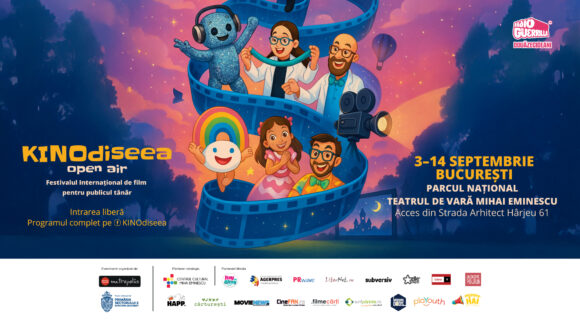 KINOdiseea Open Air – Festivalul Internațional de Film pentru Publicul Tânăr revine în această toamnă, între 3 și 14 septembrie, în Teatrul de Vară „Mihai Eminescu” din Parcul Național, București